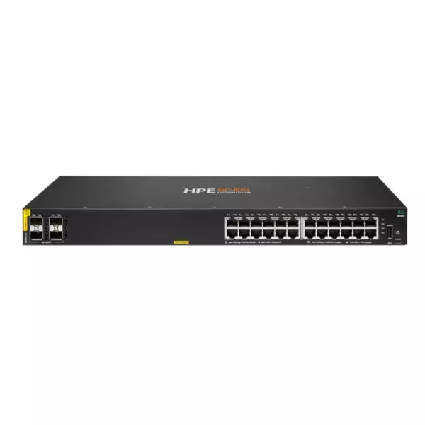 Aruba 6000 24G PoE 4SFP 370W Switch R8N87A - 1
