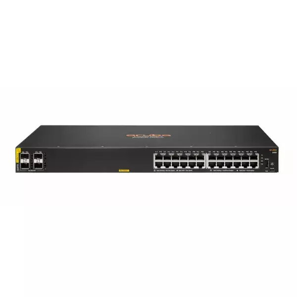 Aruba 6100 24G Port 4SFP+ Switch JL678A - 1