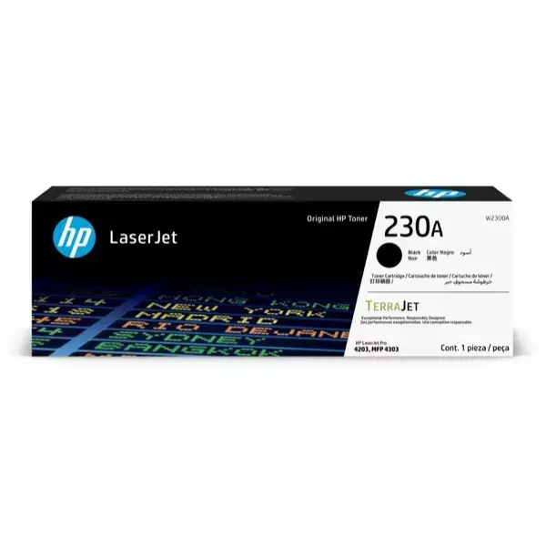 HP 230A Siyah 2.000 Sayfa Toner W2300A - 1