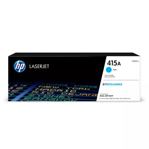 HP 415A Cyan Mavi 2.100 Sayfa Toner W2031A - 1