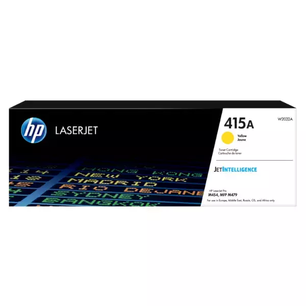 HP 415A Yellow Sarı 2.100 Sayfa Toner W2032A - 1