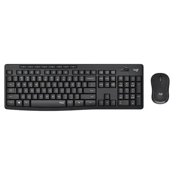 Logitech MK295 Kablosuz Klavye Mouse Seti Siyah 920-009804 - 1